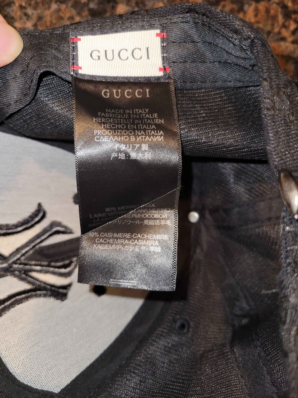 Gucci NY Logo Baseball Cap - Luxury Monogram Style - Picture 7 of 9